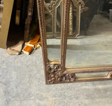 Large Heavy Gold Detailed Wall Mirror