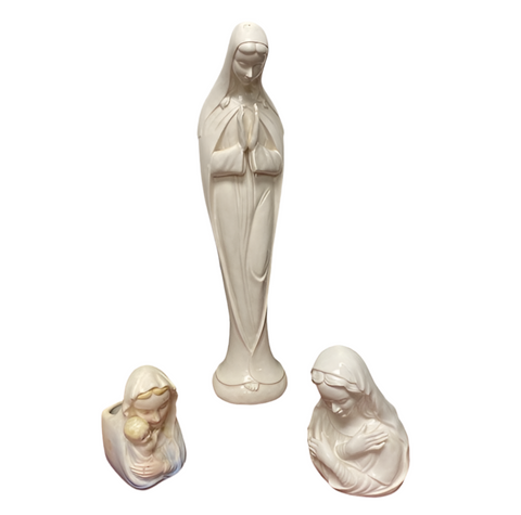 1990s Collection of Ceramic Figures - Set of 3