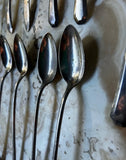 Tall Southern Silver Iced Tea Spoons- Set of 10