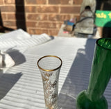 Pair of Tall Skinny Tube Vases