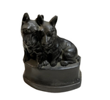Vintage Cast Iron Scottish Terrier Doorstop
