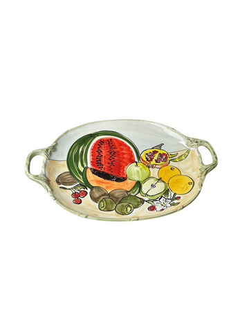 Italian Oversized Kiwi Pomegranate and Watermelon Platter