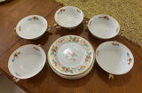 Noritake Dresdena Floral Plates and Bowls- Set of 10