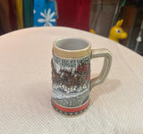 Hand Crafted Ceramic Equestrian Beer Stein