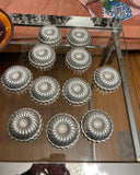 Antique Collection of Jell-O Flan Molds- Set of 12