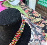 Multi-Colored Beaded Necklace