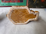 Vintage Green Ceramic Well Style Planter