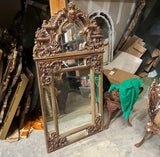 Large Heavy Gold Detailed Wall Mirror
