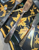 Trio of Silver Butter Knives