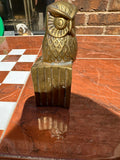 Vintage Brass Owl