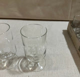 Pair of "H" Monogrammed Glasses