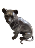 1970s Cast Bronze Panther