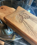 Wheat Hand Carved Wall Pocket