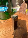 Small Brass Purple Stone and Brass Paper Weight