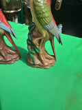 Pair of Ceramic Hand Painted Bird Figurines