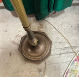 Vintage Brass Double Sided Floor Lamp