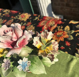Pair of Ceramic Floral Arrangements