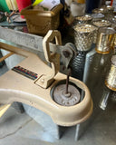 1970s Vintage Metal Baby Scale