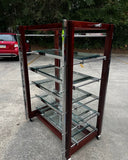 Vintage Polo Ralph Lauren Display Store Shelf on Wheels