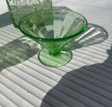 Instant Collection of Light Green Glass Vases- Set of 4