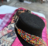 Multi-Colored Beaded Necklace