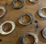 Collection of Heavy Silver Napkin Rings- Set of 11