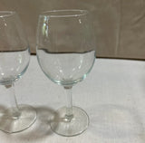 Pair of Simple Wine Glasses