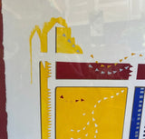 Art Deco, Abstract Framed Art Piece