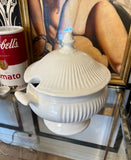 Large Ceramic Serving Bowl With Matching Lid
