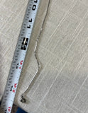 Simple Silver Ysl Necklace