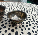 Pair of Small Silver Catchalls
