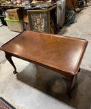 Wooden Coffee Table With Extendable Trays