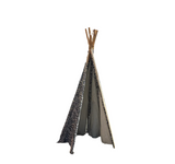 Tent With Designer Zebra Print Fabric
