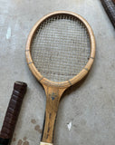 Vintage Miscellaneous Collection of Wooden Tennis Rackets With Cover