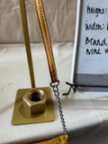 Light Brown Leather Nine West Crossbody Purse