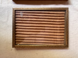 Trio of Gold Frames With Handles