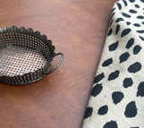 Pair of Small Metal Lace Catchalls