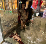 Vintage Resin Jesus on the Cross Figurine