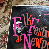 "Folk Festival at Newport" Vintage Vinyl