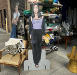 Oversized Wooden Painted Cutout of Cher