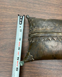Vintage Brass Pillow Purse Box