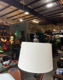 Vintage Metal Work Detailed Table Lamp