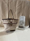 Tan Stripped Tommy Hilfiger Tote Bag