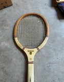 Vintage Miscellaneous Collection of Wooden Tennis Rackets With Cover