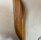 Trio of Wooden Hand Carved Leaf Catchalls