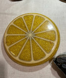 Vintage Lucite Lemon Trivet
