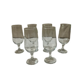 Simple Tall Stemmed Glassware Collection- Set of 6