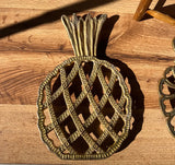 Brass Pineapple Hot Plate/Trivet