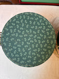 Pair of Decorative Green and White Boxes