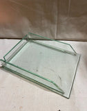 Glass Paper Tray Office Accessory